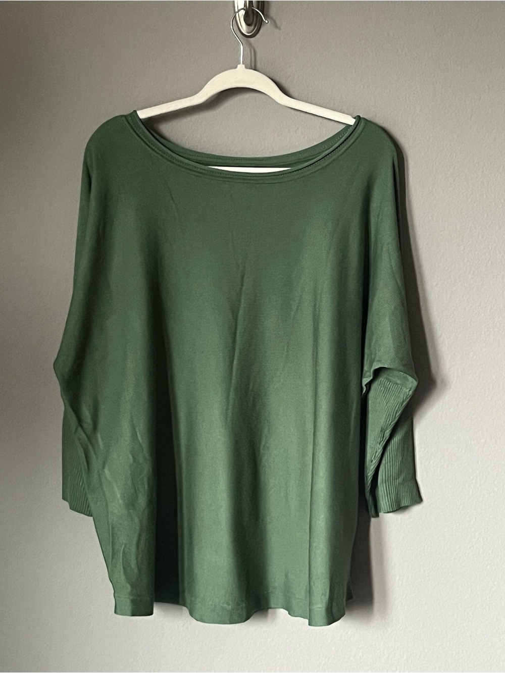 Cable & Gauge Green Dolman Sleeve Top Women’s Size 3X Fall Office